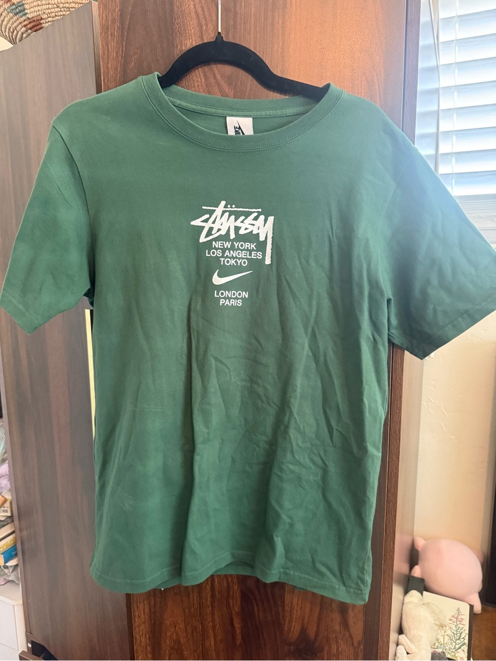 Nike Green Logo Graphic Tee